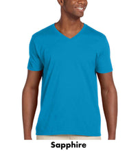 Load image into Gallery viewer, Gildan Adult Softstyle V-Neck T-Shirts #2118-553232816 Color - BP Unlimited Imprint Min 12
