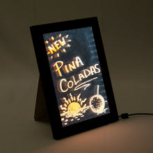 Load image into Gallery viewer, Sintra Frame LED Wet-Erase Board - 9"w x 12"h #LEDWEF912 Min 1