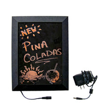 Load image into Gallery viewer, Sintra Frame LED Wet-Erase Board - 9"w x 12"h #LEDWEF912 Min 1