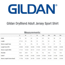 Load image into Gallery viewer, Gildan++ DryBlend++ Adult Jersey Sport Shirt #AG8800 2 Color Min 12