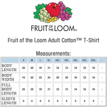 Load image into Gallery viewer, Fruit of the Loom White Full Color T-Shirt #A3931WFC BP Unlimited Min 12