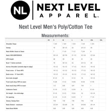 Load image into Gallery viewer, Next Level Men's Poly/Cotton T-Shirt #ANL6200 1 Color Min 12