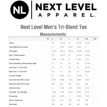 Load image into Gallery viewer, Next Level Men's Tri-Blend Crew T-Shirt #ANL6010 BP Unlimited Min 12