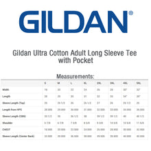 Load image into Gallery viewer, Gildan Ultra Cotton Long Sleeve Adult T-Shirt #AG2410 1 Color, White Min 12