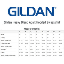 Load image into Gallery viewer, Gildan Adult Hooded Sweatshirt #A18500 1 Color, Colors Min 12