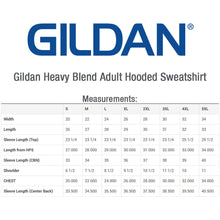 Load image into Gallery viewer, Gildan Adult Hooded Sweatshirt #A18500 BP Unlimited, Colors Min 12
