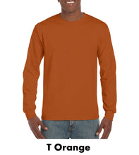 Load image into Gallery viewer, Gildan Ultra Cotton Long Sleeve T-shirt #AG2400 1 Color, Colors Min 12