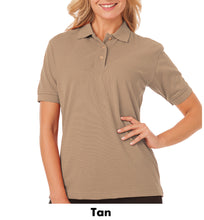 Load image into Gallery viewer, Blue Generation Ladies Short Sleeve Polo Shirt #ABGEN6204 1 Color Min 12