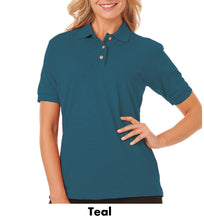 Load image into Gallery viewer, Blue Generation Ladies Short Sleeve Polo Shirt #ABGEN6204 1 Color Min 12