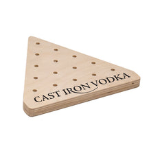 Load image into Gallery viewer, Triangle Peg Game with Extra Imprint Area #PGTP002 Min 1