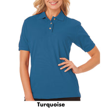 Load image into Gallery viewer, Blue Generation Ladies Short Sleeve Polo Shirt #ABGEN6204 1 Color Min 12