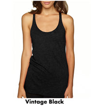 Load image into Gallery viewer, Next Level Tri-Blend Racerback Tank Top #ANL6733 1 Color Min 12