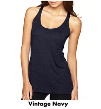 Load image into Gallery viewer, Next Level Tri-Blend Racerback Tank Top #ANL6733 1 Color Min 12