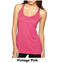 Load image into Gallery viewer, Next Level Tri-Blend Racerback Tank Top #ANL6733 BP Unlimited Min 12