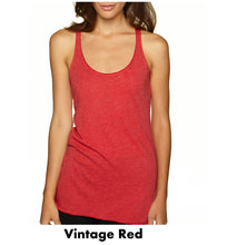 Load image into Gallery viewer, Next Level Tri-Blend Racerback Tank Top #ANL6733 2 Color Min 12