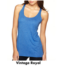 Load image into Gallery viewer, Next Level Tri-Blend Racerback Tank Top #ANL6733 1 Color Min 12