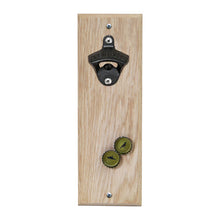 Load image into Gallery viewer, Wall-Mount Bottle Opener with Magnetic Cap Catcher #BPBR001 Min 1