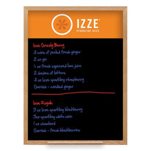 Load image into Gallery viewer, Wall Oak Frame Wet-Erase Board - 36"w x 48"h #WEFW3648 Min 1