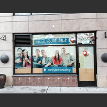 Load image into Gallery viewer, Window Cling - 72”W x 48”H #WCLING-7248 Min 1