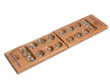 Load image into Gallery viewer, Wood Mancala Game Set with Gems #PGMCLA01 Min 1