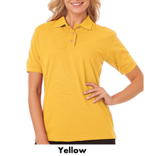 Load image into Gallery viewer, Blue Generation Ladies Short Sleeve Polo Shirt #ABGEN6204 2 Color Min 12