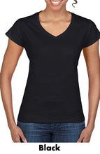 Load image into Gallery viewer, Gildan Softstyle Ladies V-Neck Tees #A64V00L Color - BP Unlimited Imprint Min12