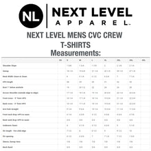 Load image into Gallery viewer, Next Level Mens CVC Crew T-shirt #ANL6210 1 Color Min 12