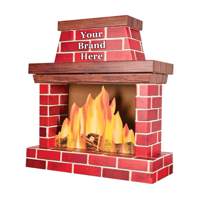 3-D Fireplace Props #20826VPC MIN 1