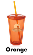 Load image into Gallery viewer, 16 oz. Double Wall Acrylic Tumbler With Straw #APG161 Color- 1 Color Imprint Min 12
