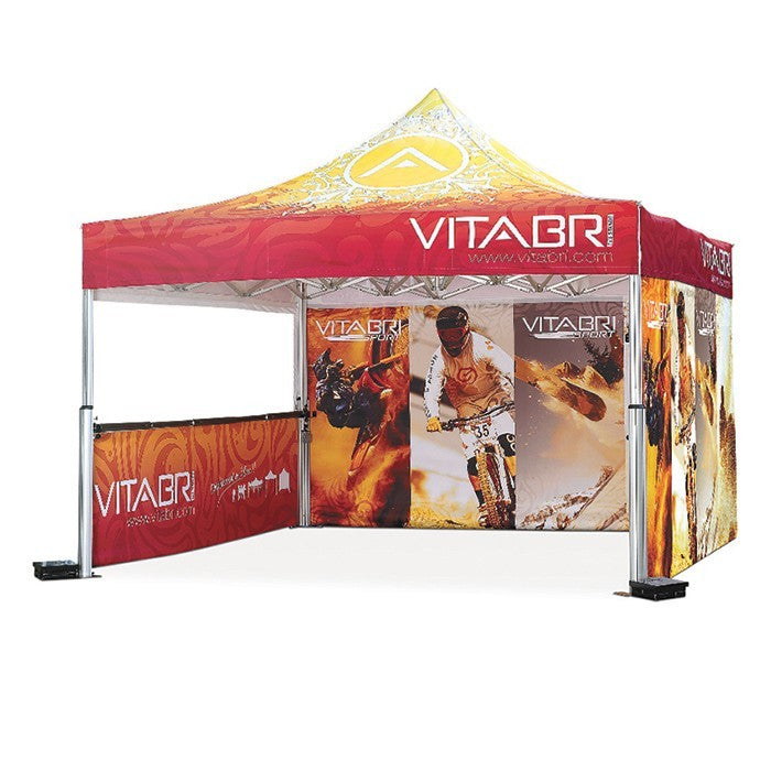 13x13 Gas Spring Technology Printed Pop Up Tent #250235 13x13 Min 1
