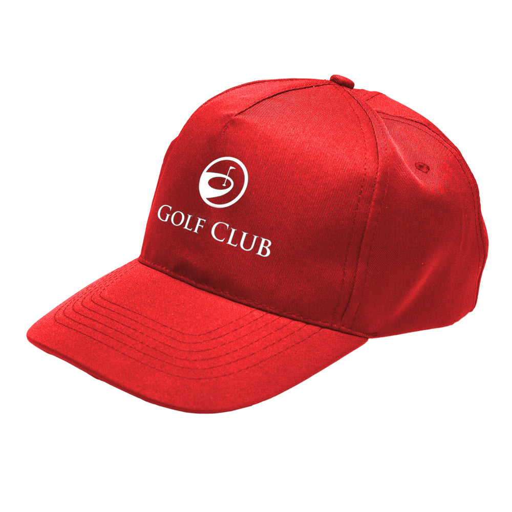 5 Panel Unconstructed Caps with Velcro Closure #ACAP64 2 Color Imprint Min 12