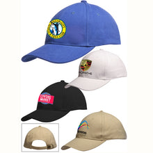 Load image into Gallery viewer, 6 Panel Buckle Baseball Caps #ACAP05 Embroidery Min 12
