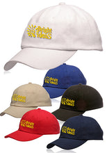 Load image into Gallery viewer, 6 Panel Unconstructed Brushed Cotton Caps #ACAP02 Blank Min 12
