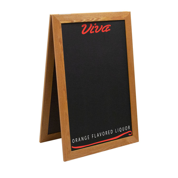 A-Frame Sidewalk Chalkboard - No Legs #AFNL2842 Min 1