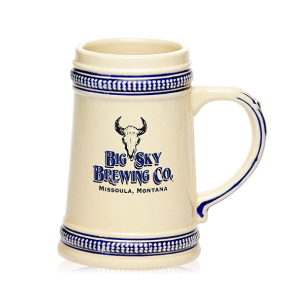 18.5 oz. Ceramic Beer Mugs #ABM09 1 Color Imprint Min 12
