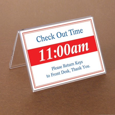 Acrylic Double Sided Frame, Holds 6x4 Inserts #PFCD64 Min 1