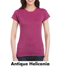 Load image into Gallery viewer, Ladies 4.5 oz 100% Cotton Preshrunk Tee #A64000L 1 Color, Colors Min 12
