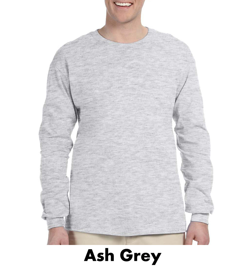 Gildan Ultra Cotton Long Sleeve T-shirt #AG2400 2 Color, Colors Min 12