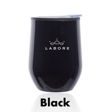 Load image into Gallery viewer, 12 oz. Shelby Stemless Wine Glass with lid #ASW47 Color- 1 Color Imprint Min 12
