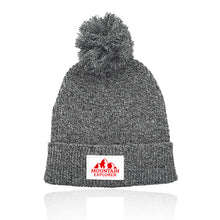 Load image into Gallery viewer, Mauna Knitted Patch Pom Pom Beanies #ABNY005 Embroidered Min 12
