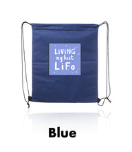Load image into Gallery viewer, Non-Woven Drawstring Backpacks #ATOT12 2 Color Imprint Min 12
