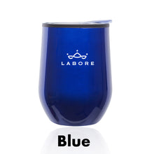 Load image into Gallery viewer, 12 oz. Shelby Stemless Wine Glass with lid #ASW47 Color- 1 Color Imprint Min 12
