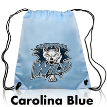 Load image into Gallery viewer, Classic Polyester Drawstring Backpacks #ABPK10 Color- 2 Color Imprint Min 12
