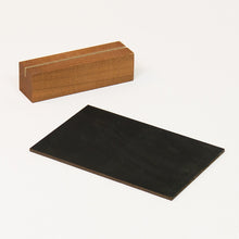 Load image into Gallery viewer, Countertop 2-Sided Chalkboard with Wood Base - 8.5w x 11h #DWCB302 Min 1
