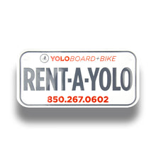 Load image into Gallery viewer, Custom Embossed Bicycle License Plate (3&quot;x6&quot;) #5012-BP Bicycle Plates 3 Min 250
