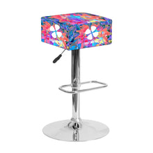 Load image into Gallery viewer, Custom Printed Square Contemporary Bar Stool #SQ-BAR-STL Min 1
