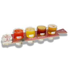 Load image into Gallery viewer, Custom Wood Beverage Flight Tray #WFT Min 30
