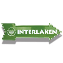 Load image into Gallery viewer, Custom Embossed Arrow Sign (6&quot;x20&quot;) #5012-AS1 Arrow Signs 6&quot; x 20&quot; Min 100
