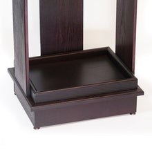 Load image into Gallery viewer, Floor 66&quot;h Wine Bottle Display - (4) shelves w/ Sign Holder #BPFBD66H Min 1

