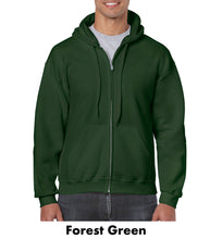 Load image into Gallery viewer, Gildan++ Adult Full Zip Hooded Sweatshirt #A18600 BP Unlimited Min 12
